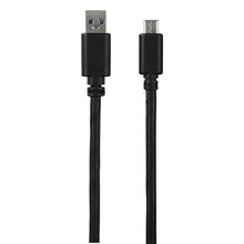 Laden Sie das Bild in den Galerie-Viewer, Hama USB C Adapterkabel (USB Type C Stecker auf USB 2.0 A Stecker) 1 m Kabel, schwarz