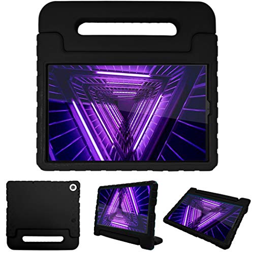 iMoshion kompatibel mit Lenovo Tab M10 HD (2nd gen) Hülle – Tablethülle für Kinder – Tablet Kids Case in Mehrfarbig mit Handgriff und Ständer [Robust, Griffig, Stoßfest]