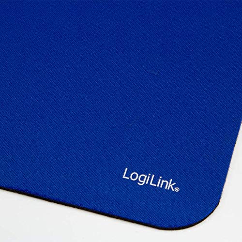 LogiLink ID0118 Gaming Mauspad, blau (230 x 204,5 x 4 mm)