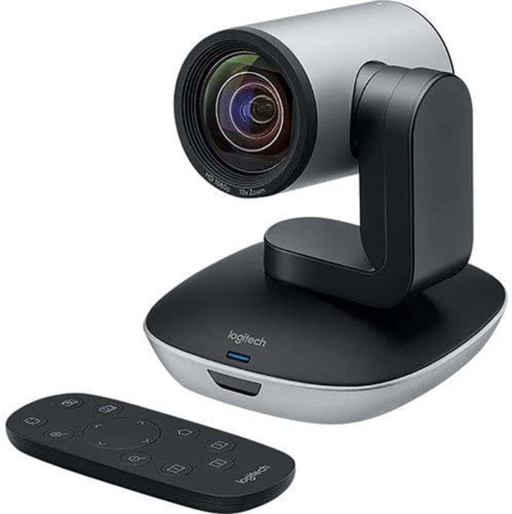 Logitech 960-001186 Webcam "PTZ Pro 2" Kamera für Videokonferenzen schwarz