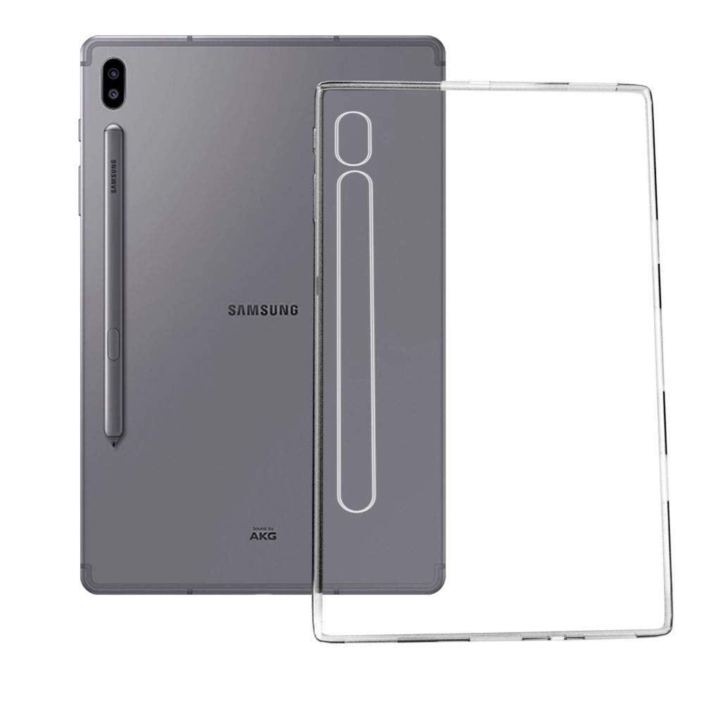 ebestStar - kompatibel mit Samsung Galaxy Tab S6 10.5 Hülle T860/T865 Handyhülle [Ultra Dünn], Premium Durchsichtige Klar TPU Schutzhülle, Soft Silikon, Transparent [Tab S6: 244.5x159.5x5.7mm 10.5"]
