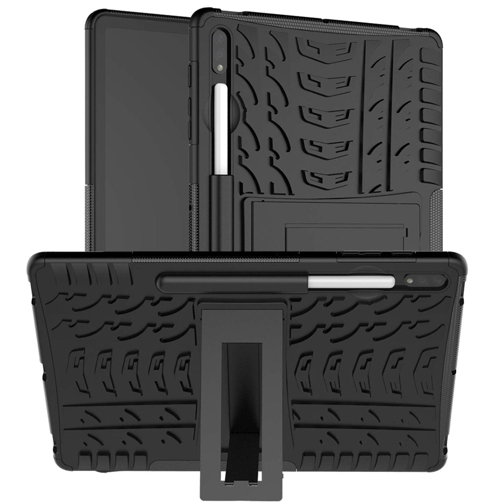 KATUMO Hülle für Samsung Galaxy Tab S7 Plus 12.4 Zoll Schutzhülle mit Standfunktion Hybrid Cover Tablet S7 Plus 2020 Stoßfest Robust Case SM-T970/T975