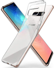 Laden Sie das Bild in den Galerie-Viewer, Spigen Liquid Crystal Hülle Kompatibel mit Samsung Galaxy S10 Plus -Crystal Clear