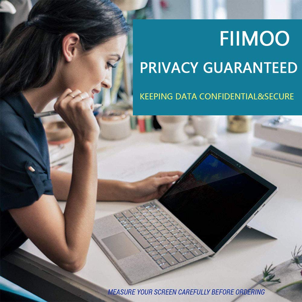 FiiMoo 14" Notebook Privacy Filter I Blickschutz Folie I Premium Blickschutzfilter, Blickschutzfolie für Laptops & Notebooks (14.0 Zoll 16:9 Bildschirme)