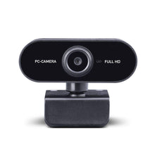 Laden Sie das Bild in den Galerie-Viewer, Midland W199 Webcam im edlen Design für Smart-Working, C1476, mit integriertem Mikrofon, Full HD Auflösung 1080p, kompatibel mit jedem Gerät mit USB-Anschluss, Farbe: schwarz