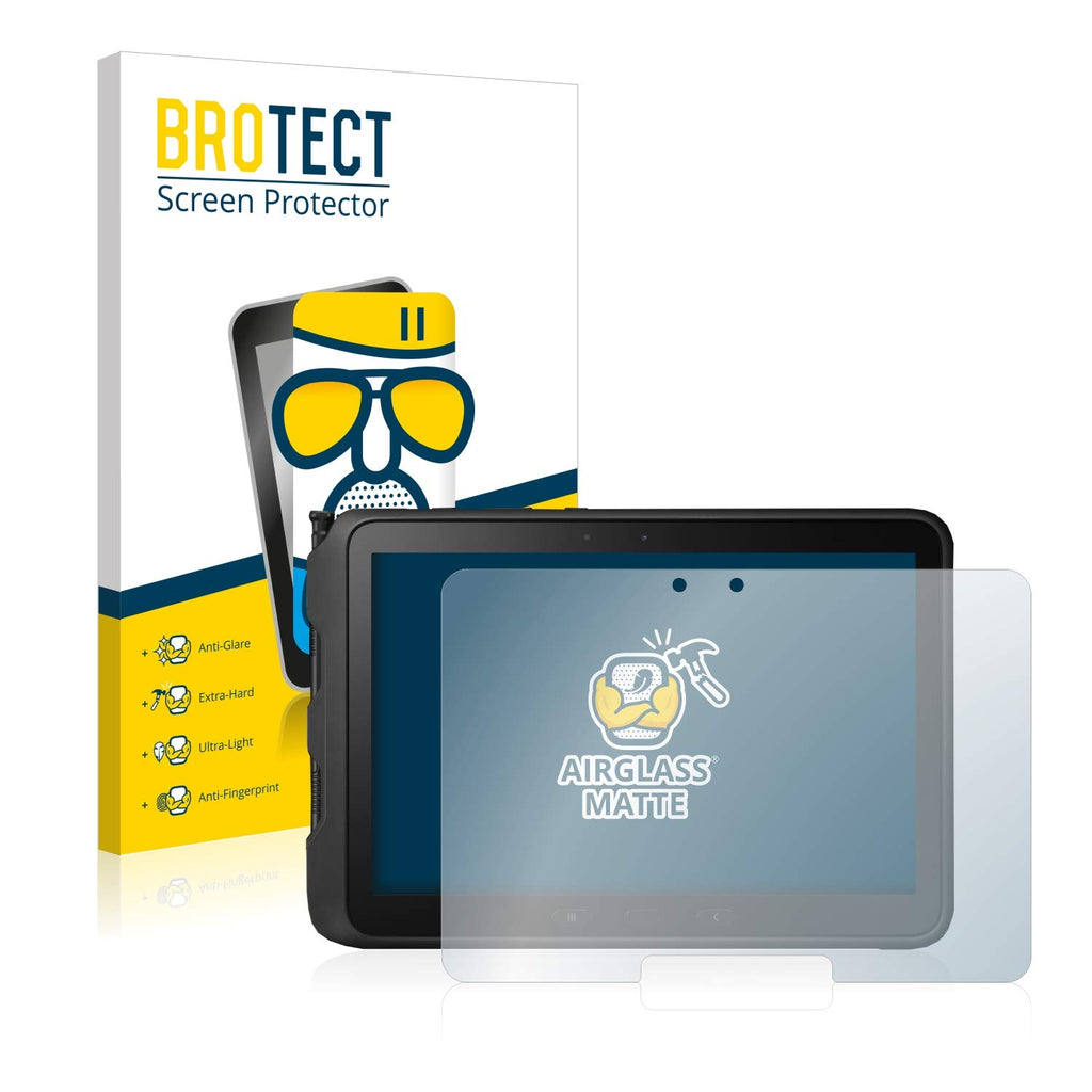 BROTECT Entspiegelungs-Panzerglasfolie kompatibel mit Samsung Galaxy Tab Active Pro - Anti-Reflex Panzerglas Schutz-Folie Matt