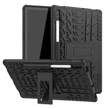 Verco Hülle für Samsung Galaxy Tab S6 10.5, Outdoor Schutzhülle Armor Tablet Case Cover [T860 / T865], Schwarz