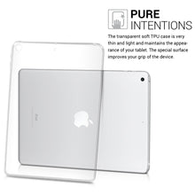 Laden Sie das Bild in den Galerie-Viewer, kwmobile Hülle kompatibel mit Apple iPad 9.7 (2017/2018) - Silikon Tablet Cover Case Schutzhülle Transparent