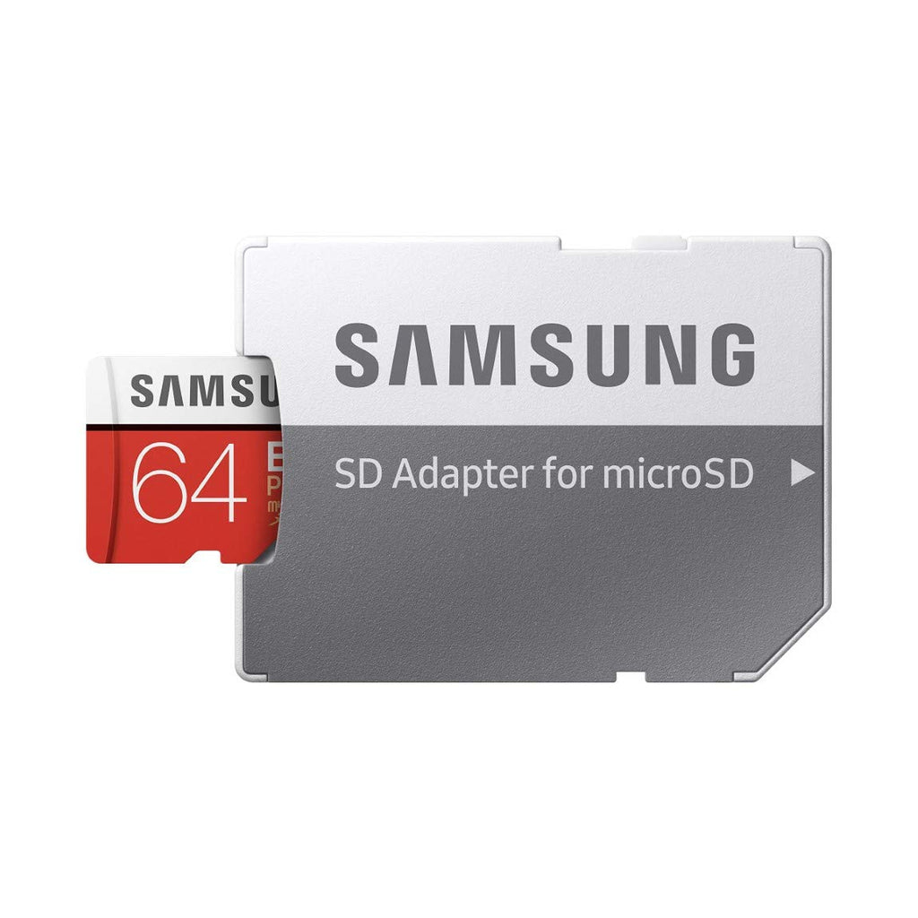 Samsung MB-MC64GA/EU EVO Plus 64 GB microSDXC UHS-I U3 Speicherkarte inkl. SD-Adapter Rot/Weiß