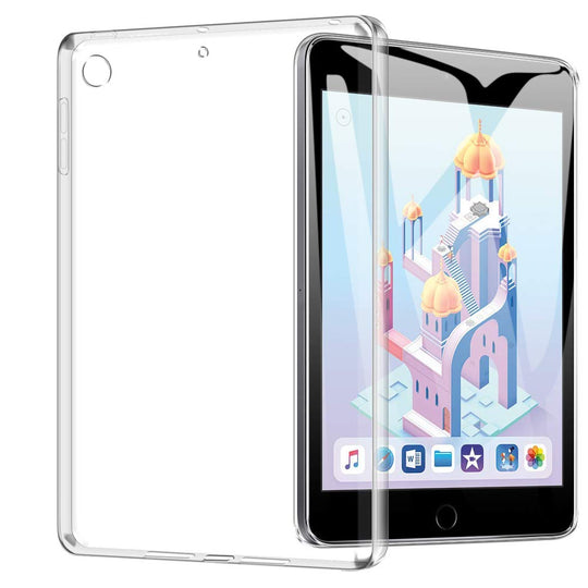 TOPACE Hülle für iPad Mini 5/iPad Mini 2019, Ultra Schlank TPU Hülle Schutzhülle Durchsichtig Klar Silikon transparent für iPad Mini 5 2019(Transparent)