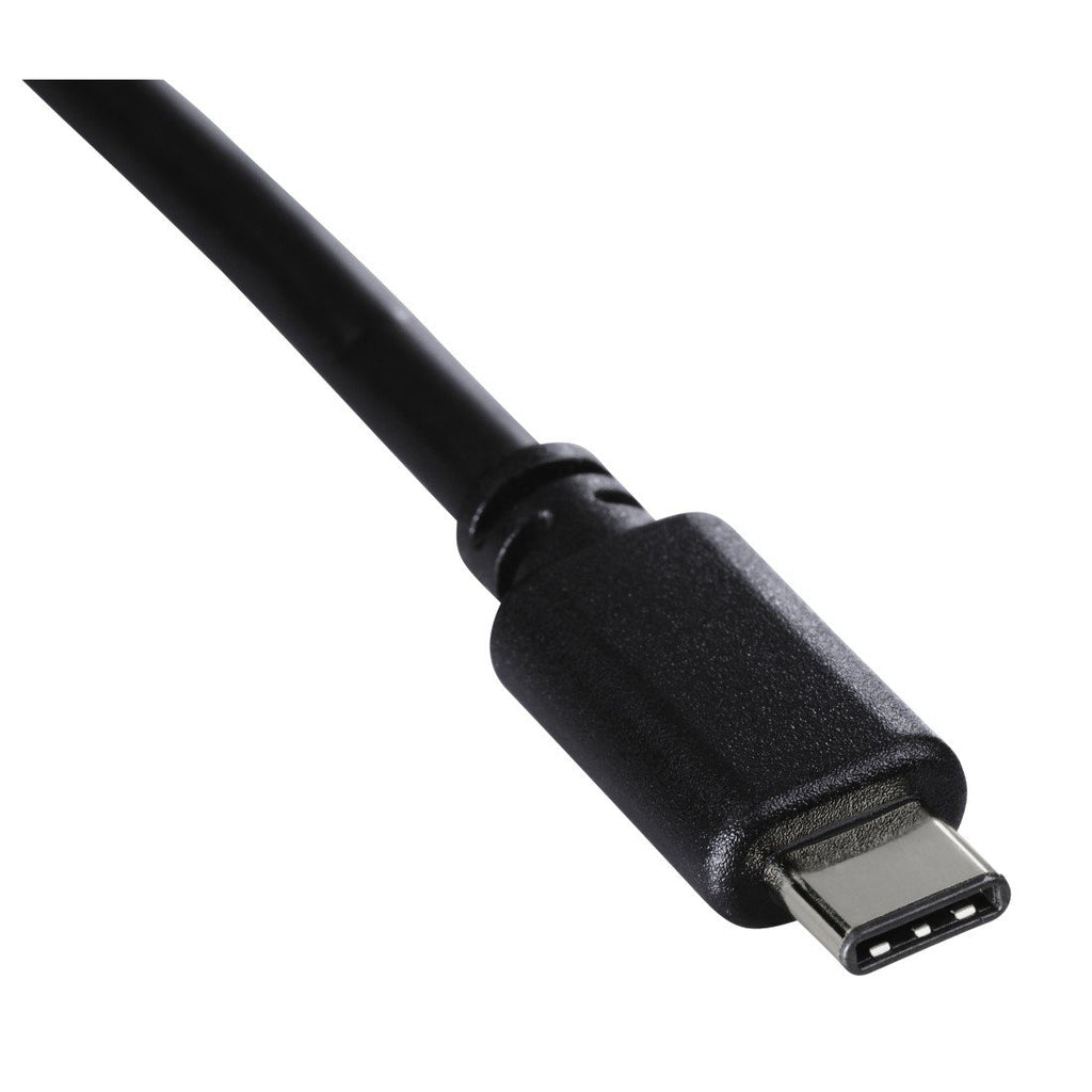 Hama USB C Adapterkabel (USB Type C Stecker auf USB 2.0 A Stecker) 1 m Kabel, schwarz