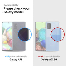 Laden Sie das Bild in den Galerie-Viewer, Spigen Liquid Crystal Hülle Kompatibel mit Samsung Galaxy A71 -Crystal Clear