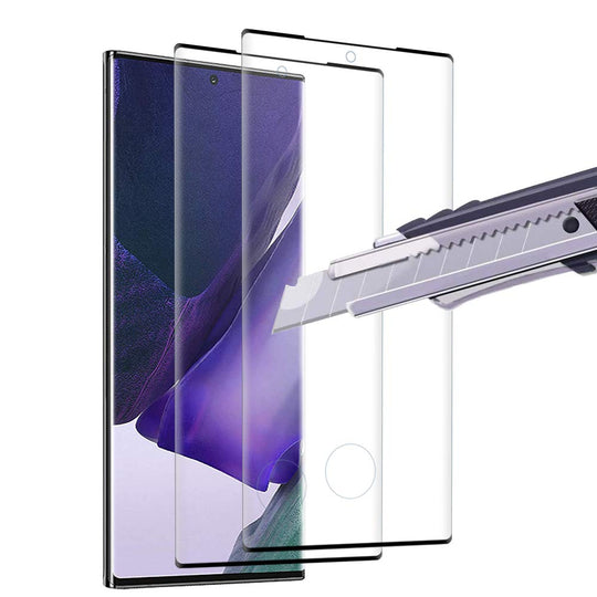 Carantee Panzerglas Schutzfolie für Samsung Galaxy Note 20 Ultra, 3D Vollständige Abdeckung 9H Panzerglasfolie, Anti-Bläschen, Kratzfeste HD Displayschutzfolie für Samsung Note 20 Ultra