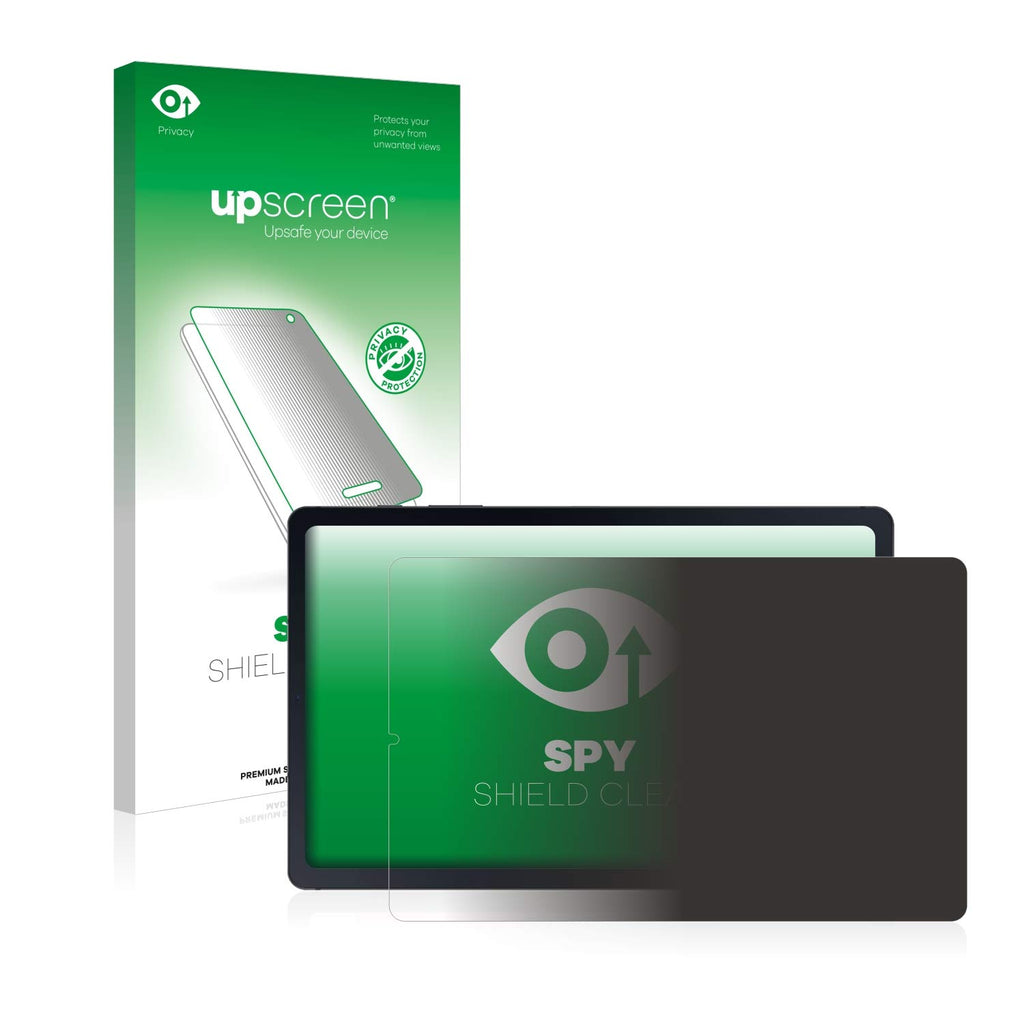 upscreen Anti-Spy Blickschutzfolie kompatibel mit Samsung Galaxy Tab S6 Lite WiFi 2020 (im Querformat) Privacy Screen Sichtschutz Displayschutz-Folie