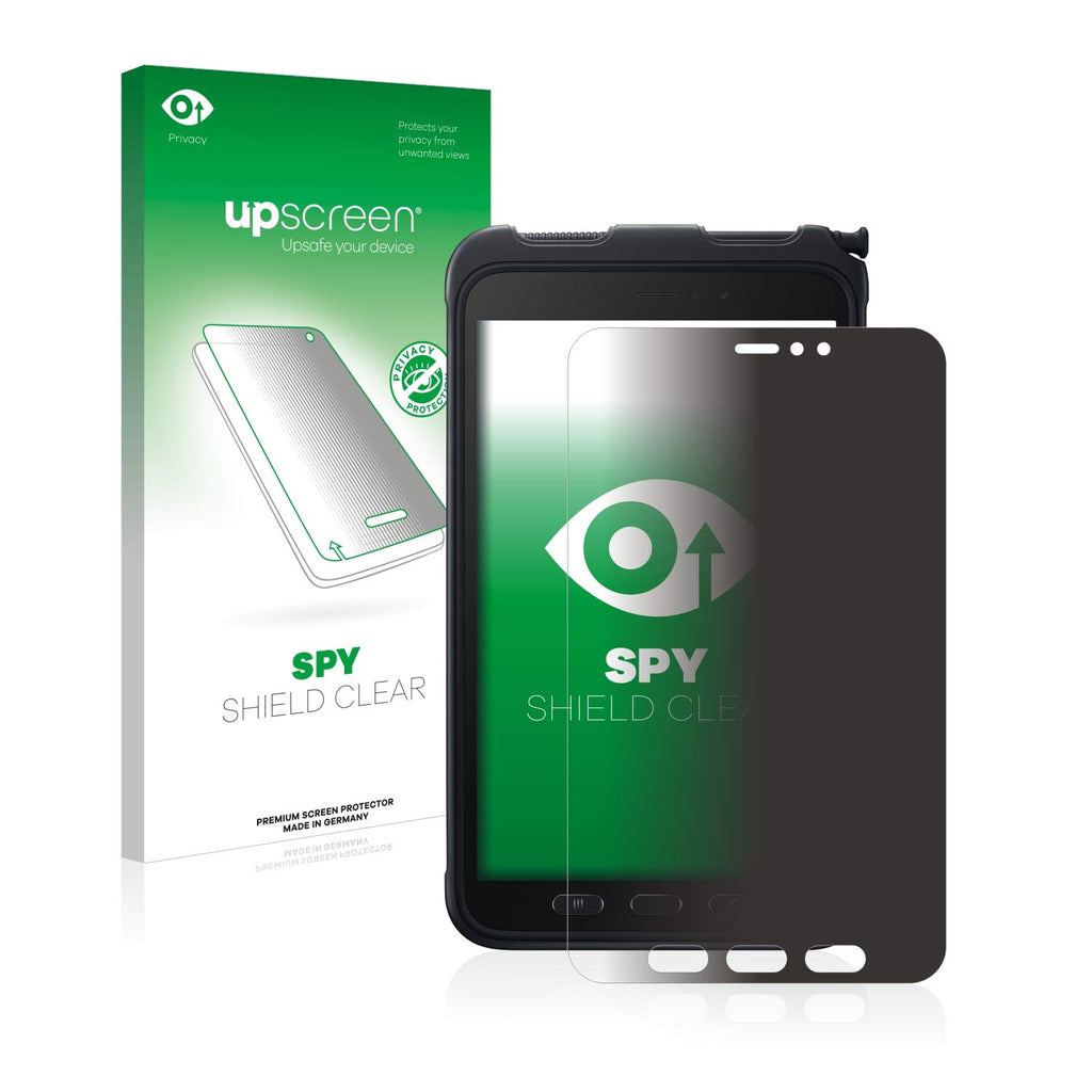 upscreen Anti-Spy Blickschutzfolie kompatibel mit Samsung Galaxy Tab Active 3 Privacy Screen Sichtschutz Displayschutz-Folie