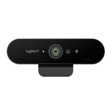 Laden Sie das Bild in den Galerie-Viewer, Logitech BRIO ULTRA-HD PRO Webcam, 4K HD 1080p, 5-fach Zoom, Hohe Bildfrequenz, HDR und RightLight 3, USB-Anschluss, Gesichtserkennung mit Windows Hello, Für Skype, Zoom, Cisco, PC/Mac - Schwarz