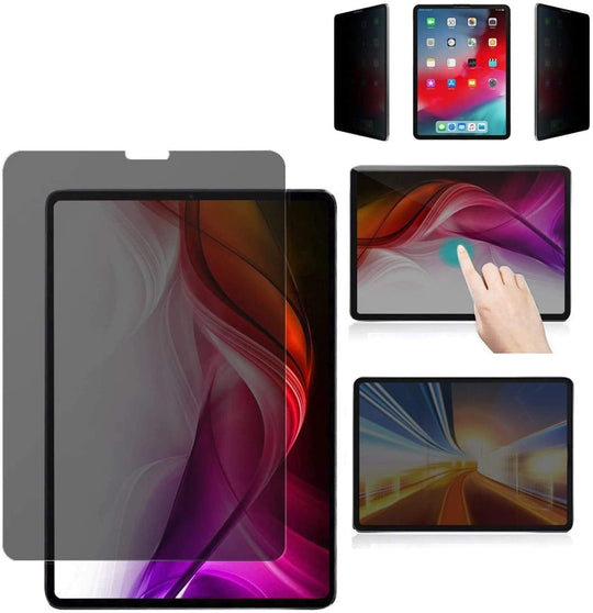 Foxcrypt Anti Spy Privacy Filter Blickschutzfolie Blickschutzfilter Panzerfolie für Apple iPad Pro 11" - Displayschutz -Tempered Glass Screen Protector