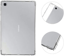 Laden Sie das Bild in den Galerie-Viewer, Ultra Klar Hülle für Samsung Galaxy Tab A7 10.4 Zoll 2020 SM-T500 T505 T507, Dünn Schlank Stoßfest Eckenschutz Flexible Silikon Gel Gummi Rückseit Schutzhülle Cover Skin - Transparentem