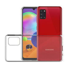 Laden Sie das Bild in den Galerie-Viewer, AICEK Hülle Compatible für Samsung Galaxy A31 Transparent Silikon Schutzhülle für Samsung A31 Case Clear Durchsichtige TPU Bumper Galaxy A31 Handyhülle (6,4 Zoll)
