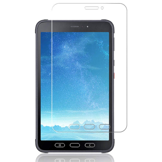 J&D Displayschutz Kompatibel für Samsung Galaxy Tab Active 3 Panzerglas Schutzfolie, 1 Pack Vorgespanntes Glas Nicht Ganze Displayschutzfolie Deckung Glas für Galaxy Tab Active 3