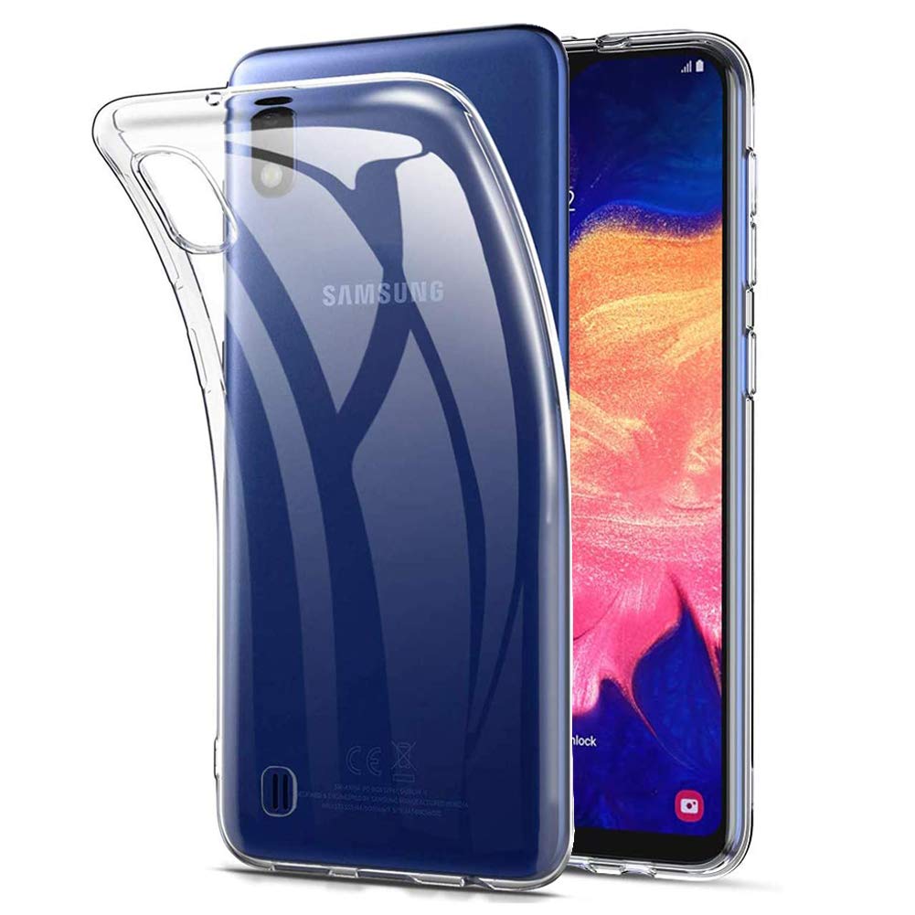 Amonke Hülle Durchsichtige Für Samsung Galaxy A10, Silikon Transparent Handyhülle für Samsung Galaxy A10, Ultra Dünn TPU Case Cover Durchsichtige Handytasche Schutzhülle Samsung Galaxy A10