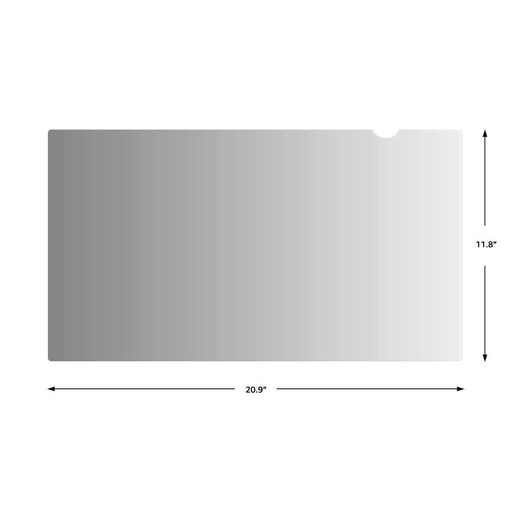 Amazon Basics - Blickschutzfilter für 24 Zoll (60,96 cm) Breitbildschirm (16:9)