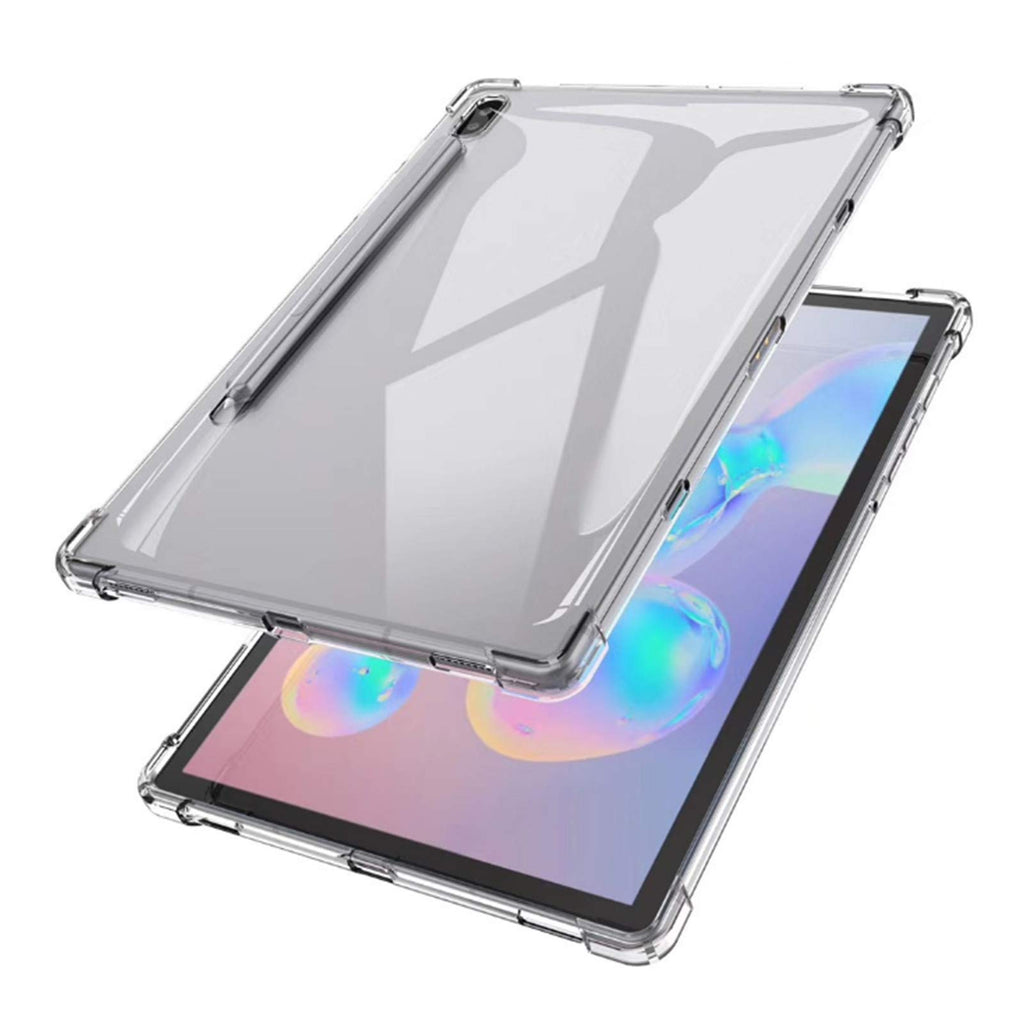 Hülle für Samsung Galaxy Tab S7 11 Zoll T870 T875 2020, Colorful Ultra Slim Transparent Soft TPU Silikon Tablet Crystal Durchsichtige Schutzhülle Case für Galaxy Tab S7 11Zoll