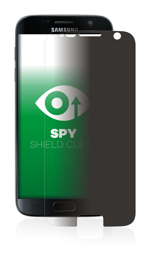 upscreen Anti-Spy Blickschutzfolie kompatibel mit Samsung Galaxy S7 Privacy Screen Sichtschutz Displayschutz-Folie