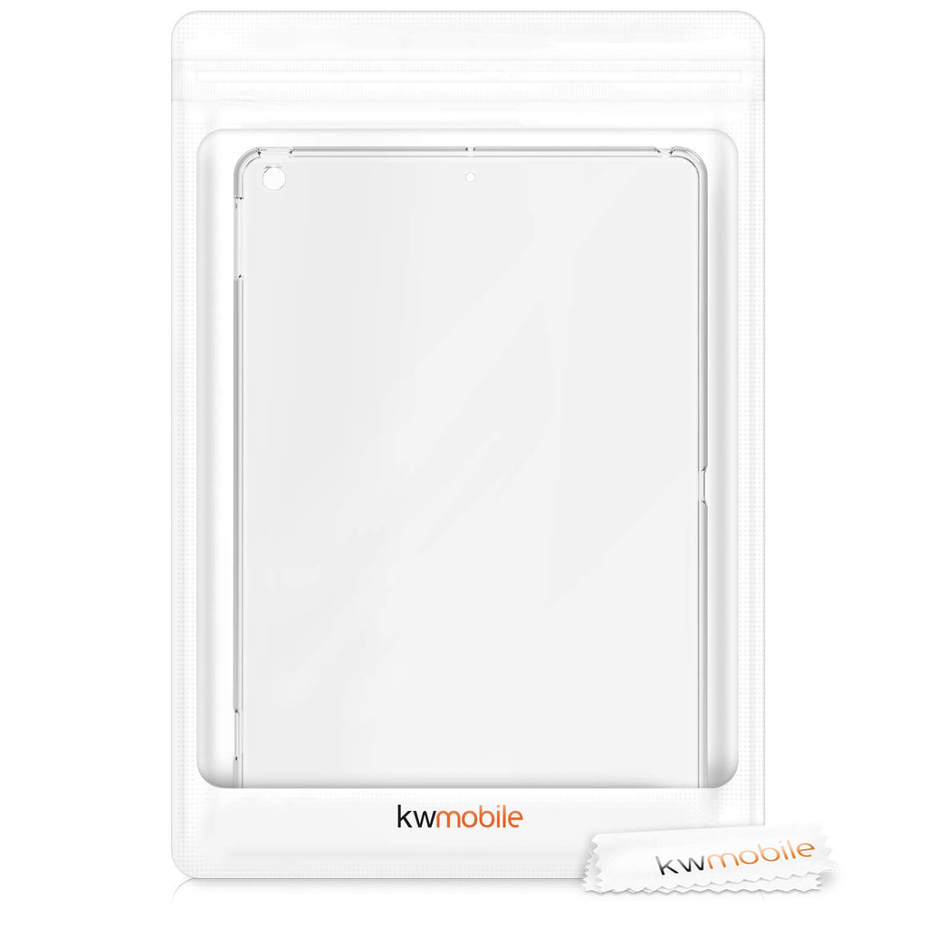 kwmobile Hülle kompatibel mit Apple iPad 10.2 (2020/8. Gen) - Silikon Tablet Cover Case Schutzhülle Transparent
