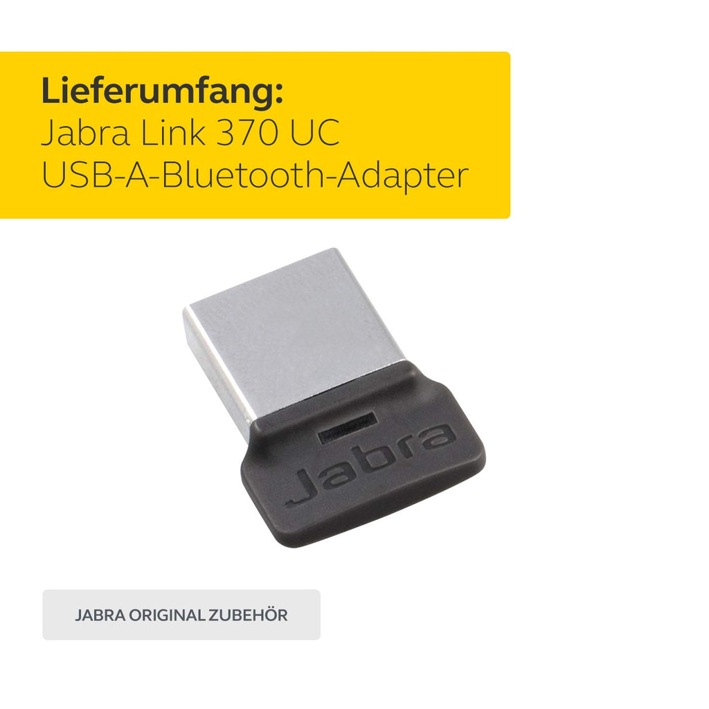 Jabra 14208-07 UC Plug-and-Play Mini USB-Adapter Schwarz/Silber
