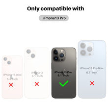 Laden Sie das Bild in den Galerie-Viewer, ORNARTO kompatibel mit iPhone 13 Pro 6,1 Silikon Case, Hülle Ultra Dünne Voller Schutz Flüssig Silikon Handyhülle Schutz für iPhone 13 Pro (2021) 6,1 Zoll-Schwarz