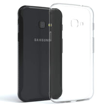 Laden Sie das Bild in den Galerie-Viewer, EAZY CASE Hülle kompatibel mit Samsung Galaxy Xcover 4 Schutzhülle Silikon, Ultra dünn, Slimcover, Handyhülle, Silikonhülle, Backcover, Durchsichtig, Klar Transparent