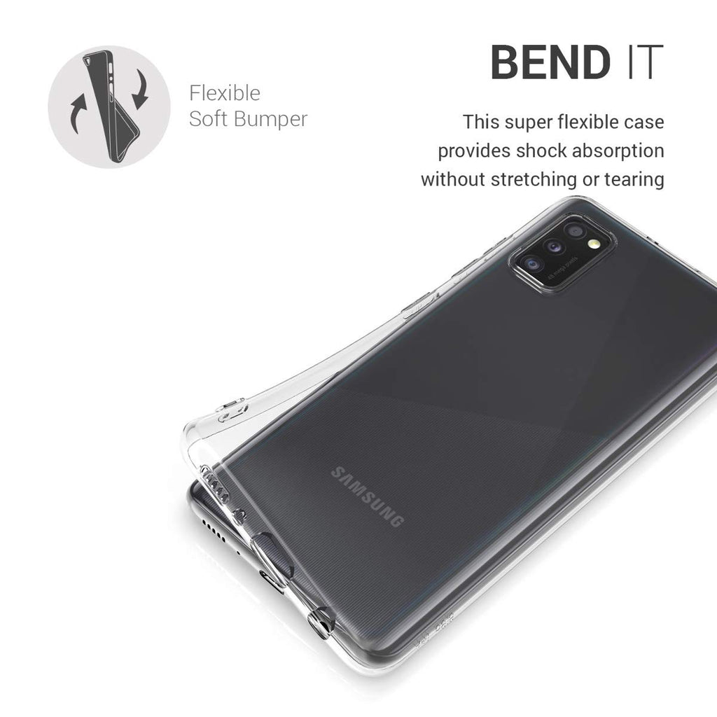 kwmobile Hülle kompatibel mit Samsung Galaxy A41 - Handyhülle - Handy Case in Transparent