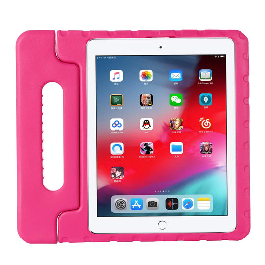 Kavon Kids Schutzhülle für iPad Pro 12,9 Zoll 2021/2020/2018, Griff umklappbar, stoßfest, leicht, EVA, für Kinder mit 12,9 Zoll (Rosa)