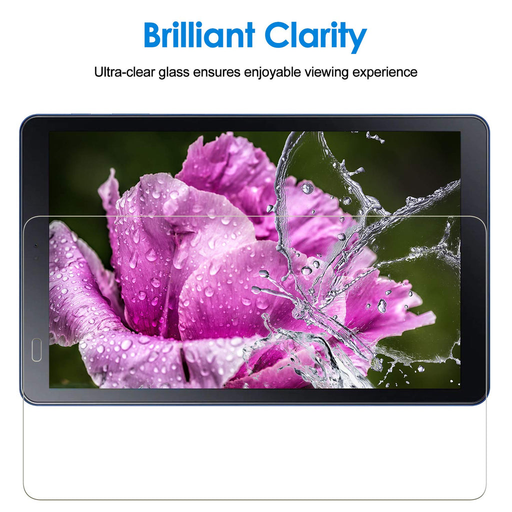 JETech Schutzfolie Kompatibel mit Samsung Galaxy Tab A 10.5 Zoll 2018 (SM-T590/T595/T597), Gehärtetem Glas Displayschutzfolie