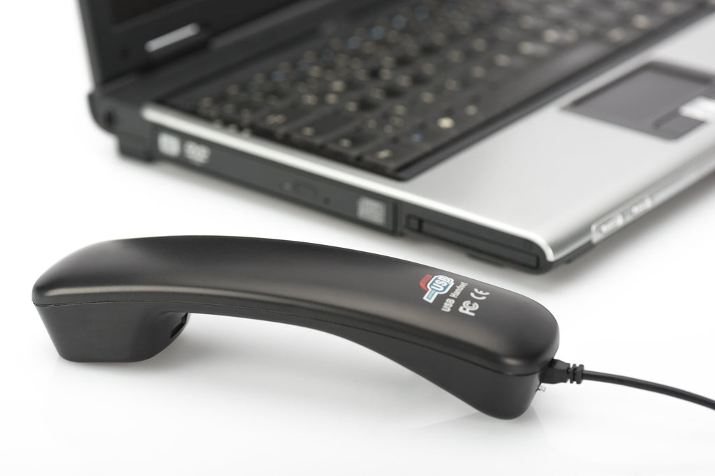 DIGITUS - Skype USB Telefonhörer, USB A Stecker