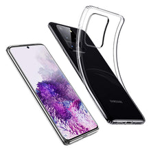 Laden Sie das Bild in den Galerie-Viewer, ESR Klare Silikon Hülle kompatibel mit Samsung Galaxy S20 Ultra 2020, [Luftpolster] [Display- &amp; Kameraschutz] [Ultra-dünn] Essential Zero Weiche Flexible TPU Hülle - Klar