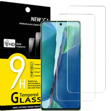 Laden Sie das Bild in den Galerie-Viewer, NEW&#39;C Schutzfolie Panzerglas für Samsung Galaxy Note20, Frei von Kratzern, 9H Härte, HD Displayschutzfolie, 0.33mm Ultra-klar, Ultrabeständig
