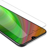 Cadorabo Panzerglasfolie für Samsung Galaxy A10 - Schutzfolie in KRISTALL KLAR - Gehärtet (Tempered) Displayschutz Glas in 9H Härte mit 3D Touch Kompatibilität