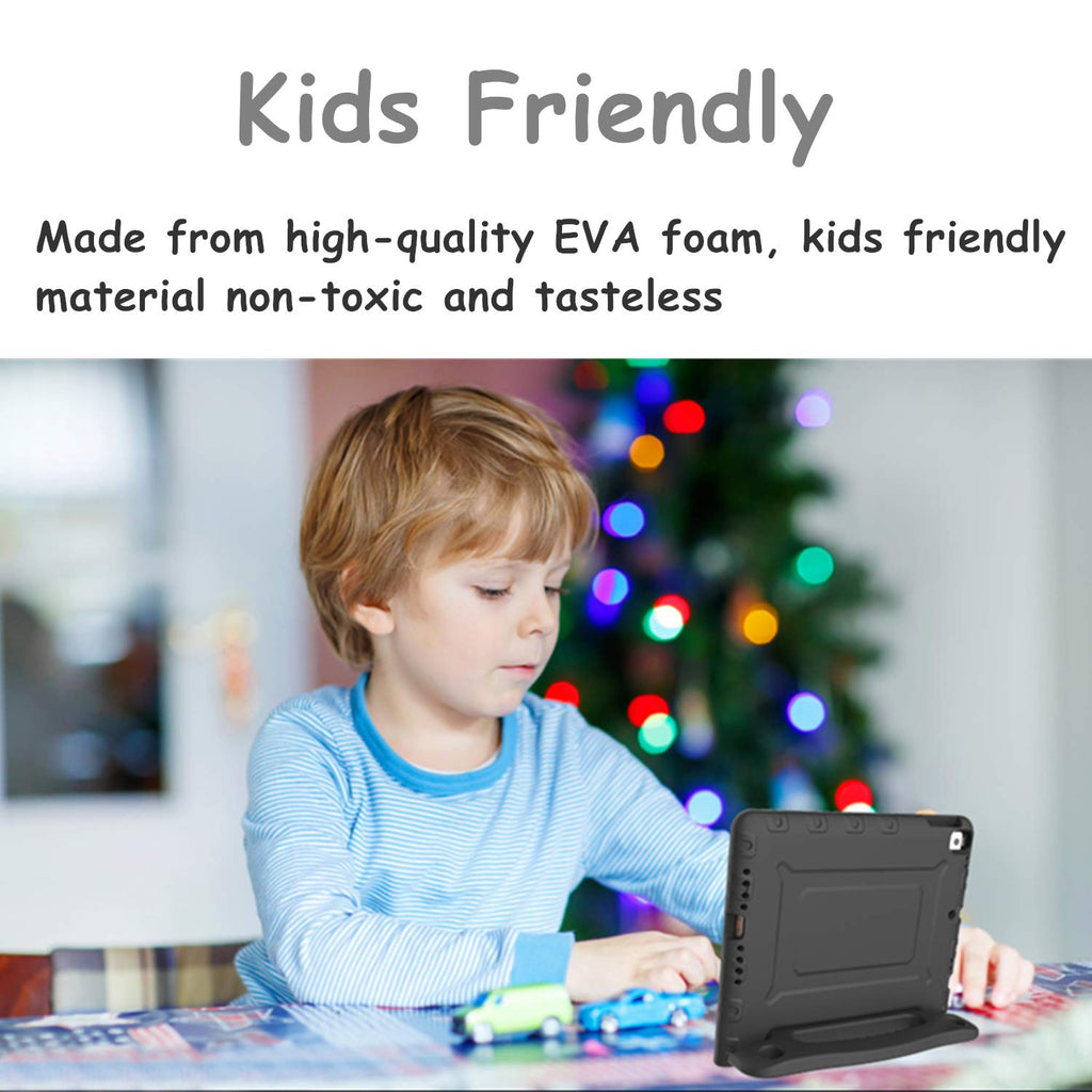 Kinder-Schutzhülle für iPad Mini 1 / 2 / 3 / 4 / 5, leicht, stoßfest, For iPad Mini 1 2 3 4 5 Gen Tablet, schwarz