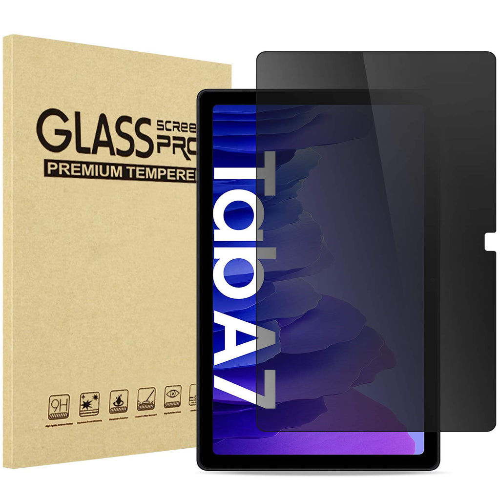 ProCase Anti-Spy Ultradünn Displyschutzfolie Privatsphäre Panzerglas Privat Blickschutzfolie für Galaxy Tab A7 10.4"(Model SM-T500/ T505/ T507) 2020 Release, Screen Protector, Schutzglass