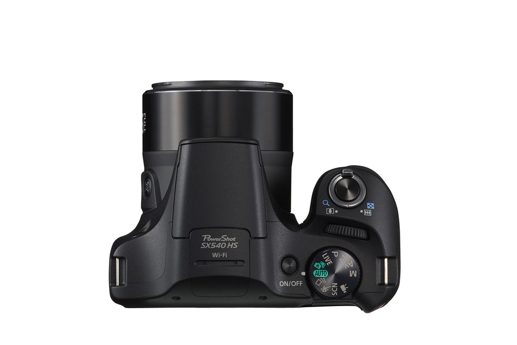 Canon PowerShot SX540 Digital Camera w 50x Optical Zoom Ohrstöpsel, 2 cm, Black