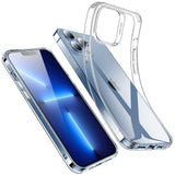 ESR Klare Silikon Hülle Kompatibel mit iPhone 13 Pro Hülle, Dünne Handyhülle, Kristallklare Schocksichere Schutzhülle, Transparentes Vergilbungsresistentes TPU, Klar