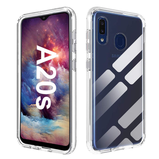 Whew Hülle Kompatibel mit Samsung Galaxy A20s, Anti-Vergilbung TPU Transparent Case Silikon Ultradünn Weich Schutzhülle, Kratzfest Stoßfest Durchsichtige Handyhülle Kompatibel mit Samsung Galaxy A20s