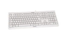 Laden Sie das Bild in den Galerie-Viewer, Cherry KC1000 Corded Ultraflat USB-Tastatur, weiß grau