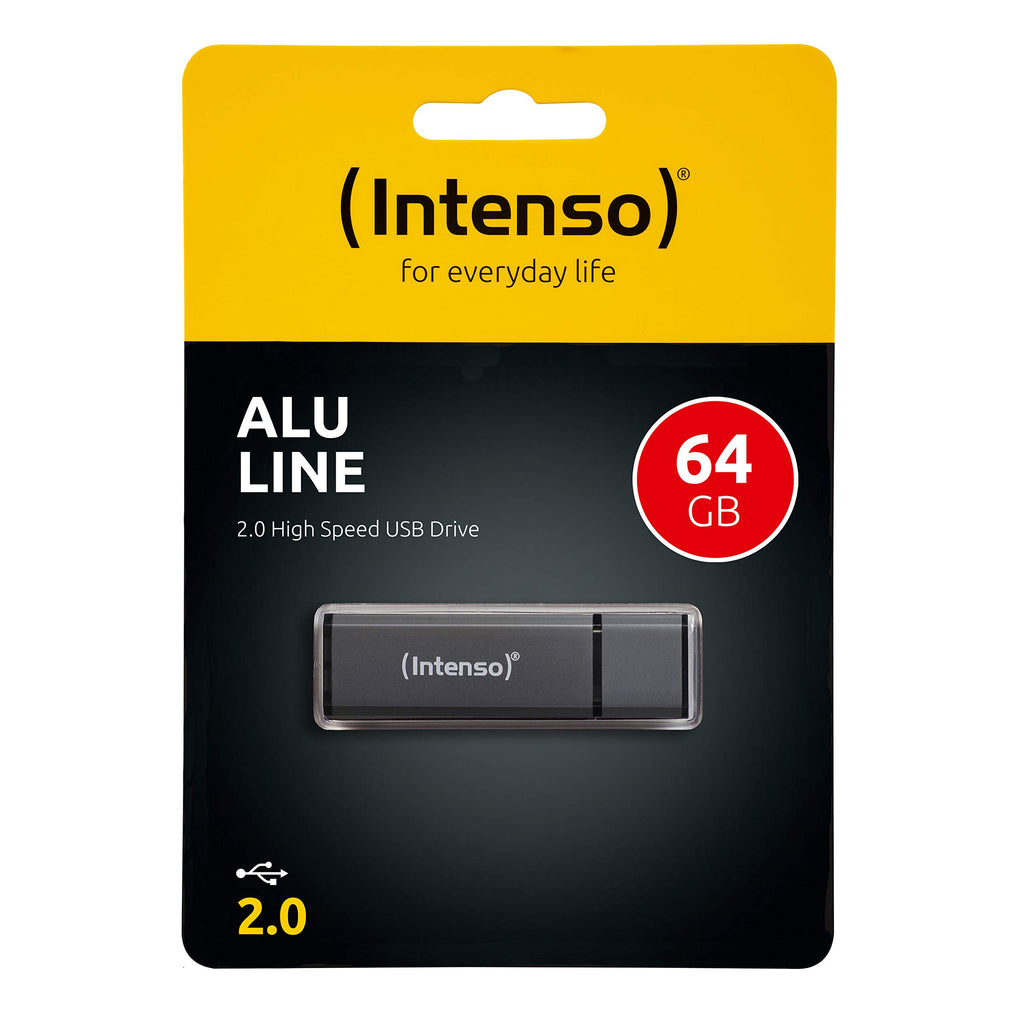 Intenso Alu Line 64 GB USB-Stick USB 2.0 anthrazit