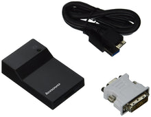 Laden Sie das Bild in den Galerie-Viewer, Lenovo USB 3.0 DVI/VGA Mon Adapter, Schwarz