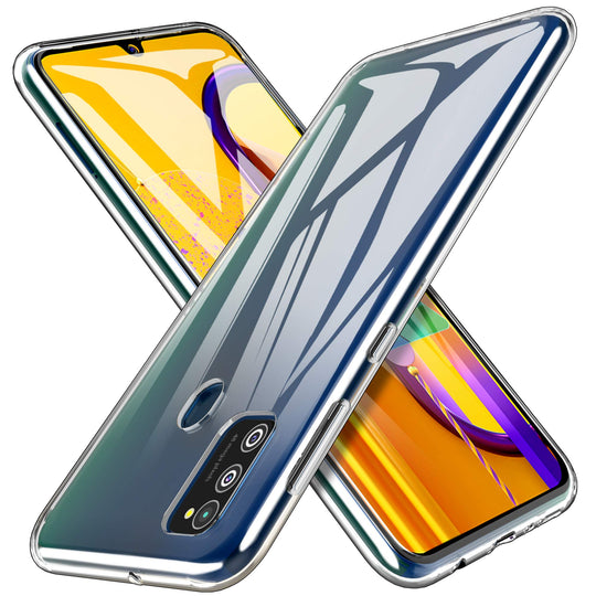 iBetter für Samsung Galaxy M30s Hülle, für Samsung Galaxy M21 Hülle, Soft TPU Ultra Thin Cover Handyhülle Stoßfest [Anti-Scratch] [Slim-Fit] Shock Absorption Hülle passt für Samsung Galaxy M30s,klar