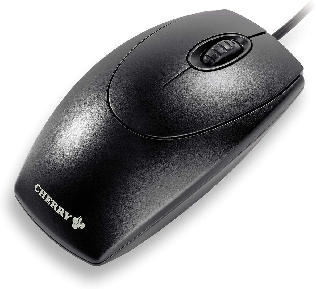 CHERRY M-5450 - Mäuse (USB + PS/2, optisch, schwarz, 121 x 63 x 38 mm, FCC, Curus, GS, CE, Gost-R), 250