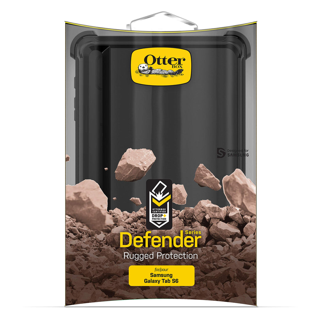 OtterBox Defender, sturzsichere Schutzhülle für Samsung Galaxy Tab S6, Schwarz